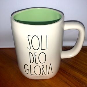 Rae Dunn Soli Deo Gloria Mug